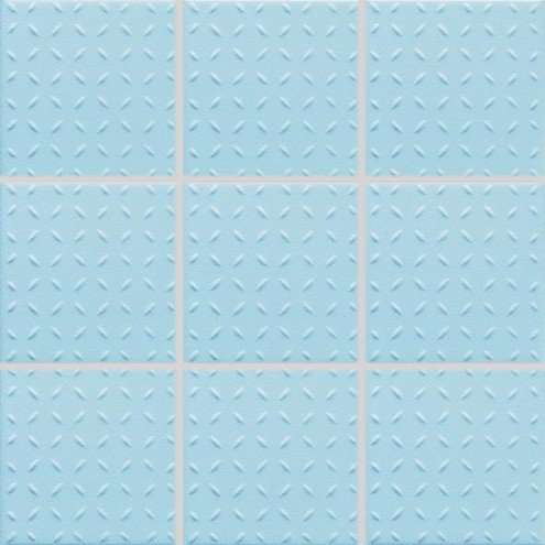 Мозаика Rako Pool GRH0K263 (10x10), цвет голубой, поверхность структурированная, квадрат, 300x300