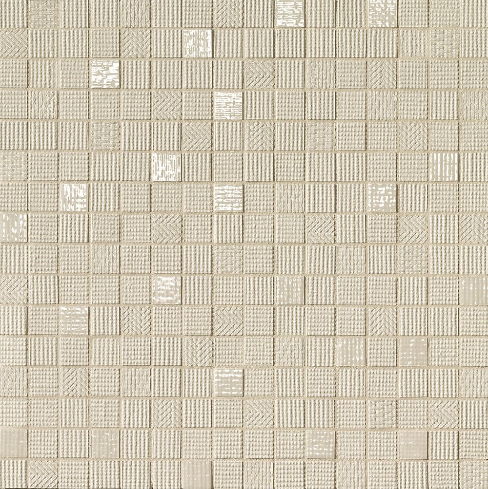 Мозаика Fap Milano&Wall Beige Mosaico fNVI, цвет бежевый, поверхность матовая, квадрат, 305x305
