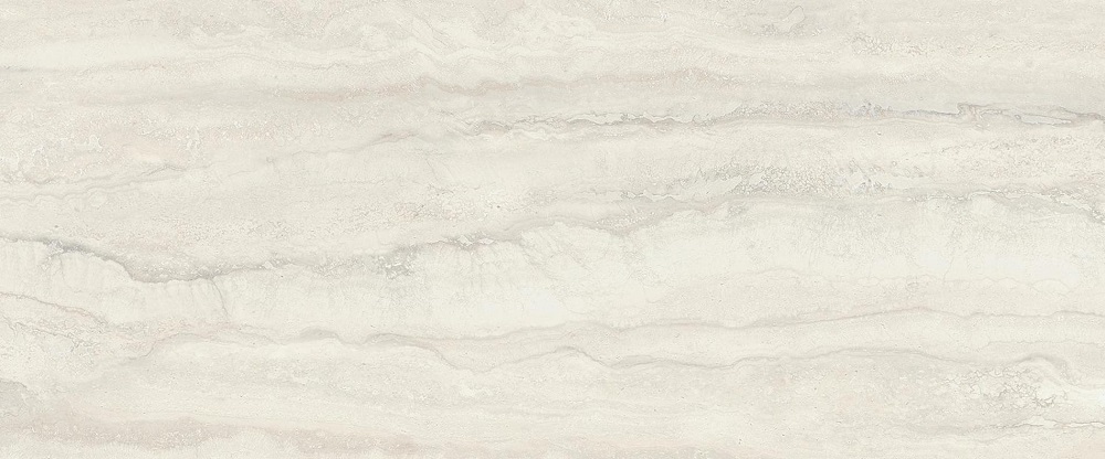 Широкоформатный керамогранит Provenza Unique Travertine Vein Cut White Lappato EJ7M, цвет белый, поверхность лаппатированная, прямоугольник, 1200x2780