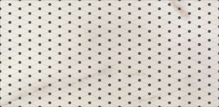 Декоративные элементы Opoczno Carrara Inserto Classic, цвет бежевый, поверхность глянцевая, прямоугольник, 290x593