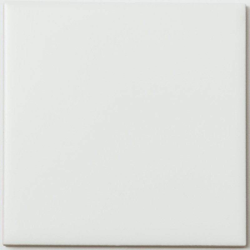Керамическая плитка NS Mosaic Ceramic FK-102M, цвет белый, поверхность матовая, квадрат, 100x100
