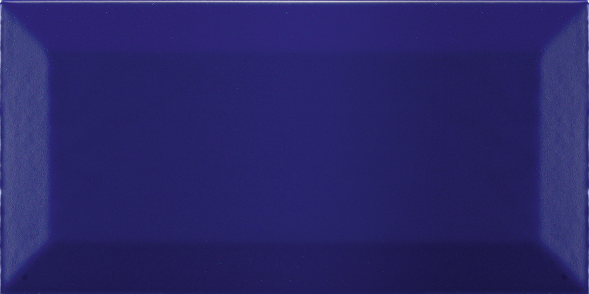 Керамическая плитка Veneto M-10 Azul Cobalto, цвет синий, поверхность глянцевая, кабанчик, 100x200