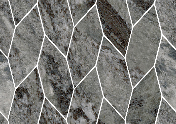 Мозаика Century Contact Space Fashion Mosaico Su Rete Molato 130176, цвет чёрный, поверхность матовая, прямоугольник, 220x310