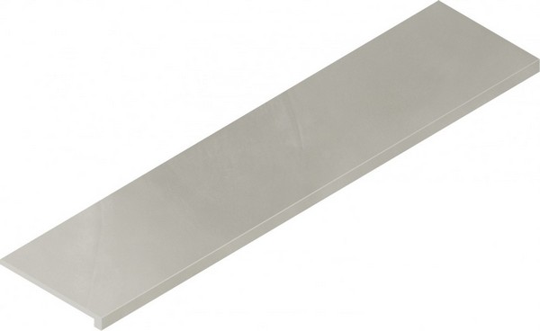 Ступени Italon Continuum Silver Scalino Angolare DX 620070002331, цвет серый, поверхность матовая, прямоугольник, 330x1200