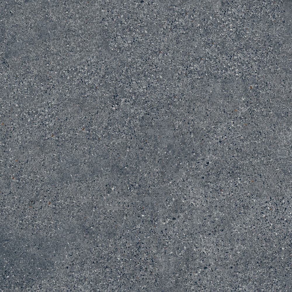 Керамогранит Maciej Zien Terrazzo Graphite Mat, цвет серый, поверхность матовая, квадрат, 1198x1198