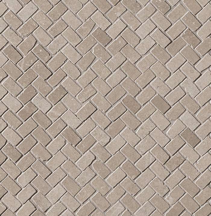 Мозаика Fap Maku Nut Gres Mosaico Spina Matt fMK0, цвет коричневый, поверхность матовая, квадрат, 300x300