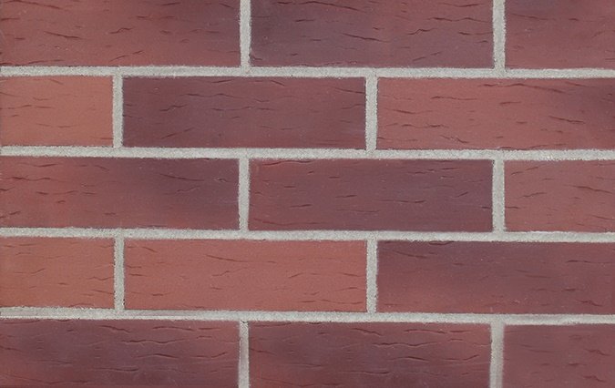 Клинкер Terramatic Color Koro Original AA1202, цвет коричневый красный, поверхность рельефная, прямоугольник, 71x240