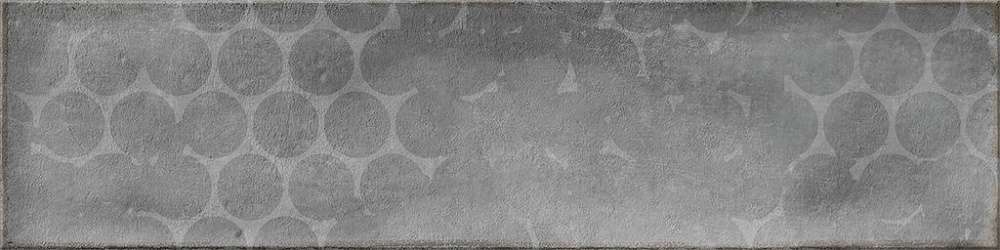 Декоративные элементы Cifre Omnia Decor Antracite, цвет серый, поверхность глянцевая, прямоугольник, 75x300