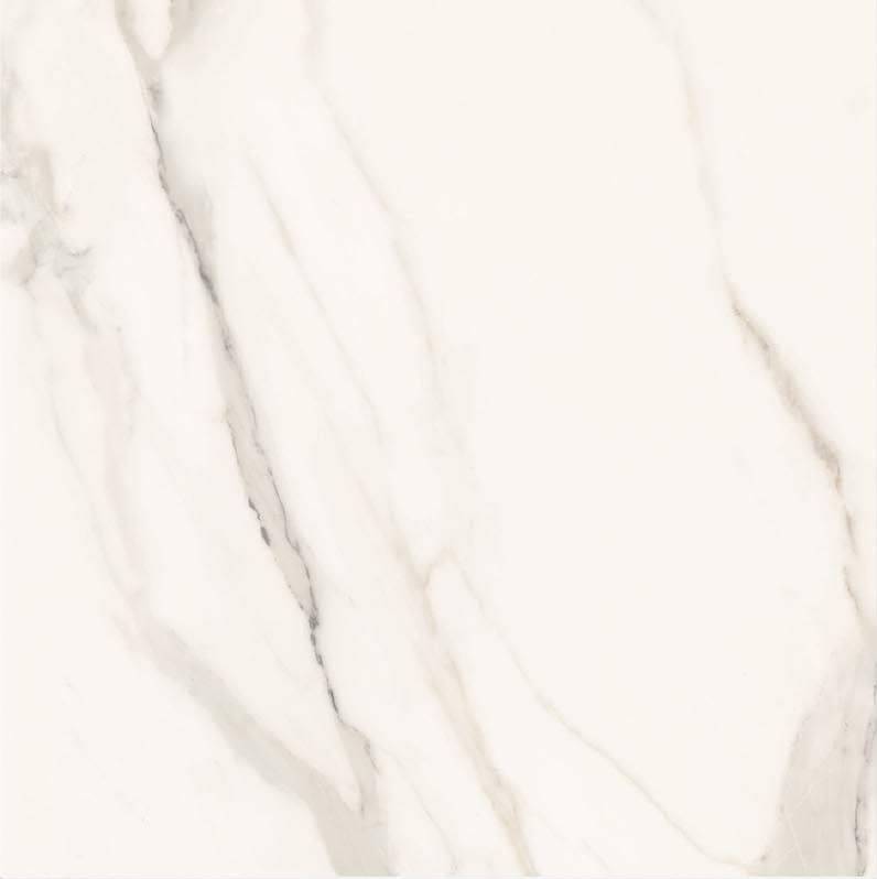 Керамогранит Supergres Purity Calacatta RT P60C, цвет белый, поверхность матовая, квадрат, 600x600