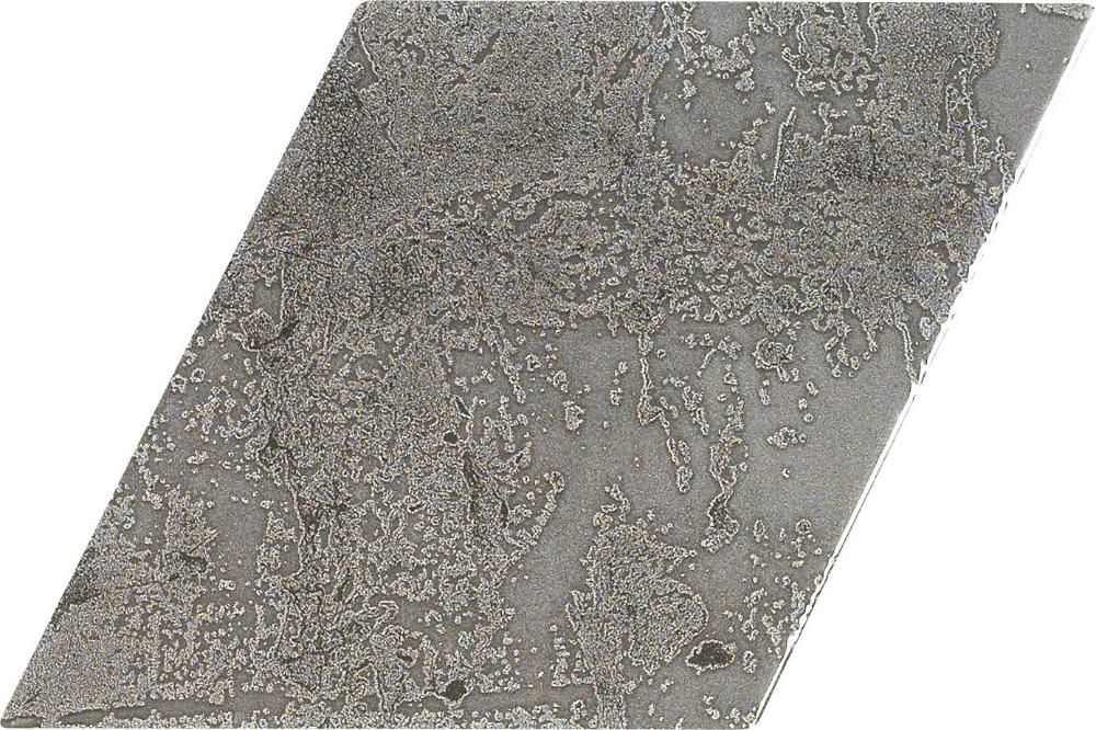 Керамическая плитка APE Rombo Snap Cinder, цвет серый, поверхность глянцевая, прямоугольник, 150x295