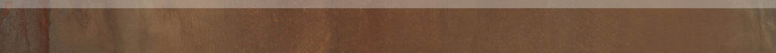 Бордюры ABK Interno 9 Batt. Rust Ret PF60000720, цвет коричневый, поверхность матовая, прямоугольник, 55x800