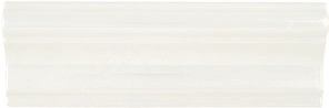 Бордюры Horus Art Lame White CAP200, цвет белый, поверхность матовая, прямоугольник, 100x300