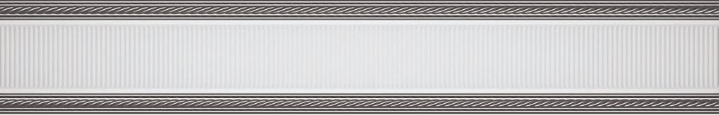 Бордюры Undefasa Listelo Embassy Gris, цвет серый, поверхность матовая, прямоугольник, 40x250