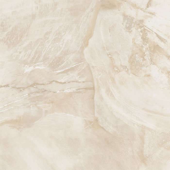 Керамическая плитка Ceranosa Nepal White, цвет бежевый, поверхность глянцевая, квадрат, 450x450