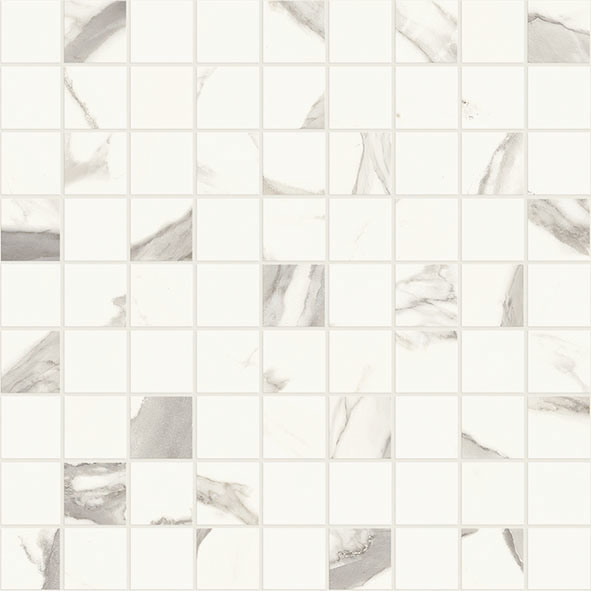Мозаика Piemme Majestic Pure Mosaico Statuario L/R 03931, цвет бежевый, поверхность полированная, квадрат, 300x300