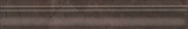 Бордюры Kerama Marazzi Бордюр Багет Версаль коричневый обрезной BLC014R, цвет коричневый, поверхность глянцевая, прямоугольник, 50x300