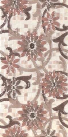 Декоративные элементы STN Ceramica Decorado Happy Сrema, цвет бежевый, поверхность глянцевая, прямоугольник, 250x500