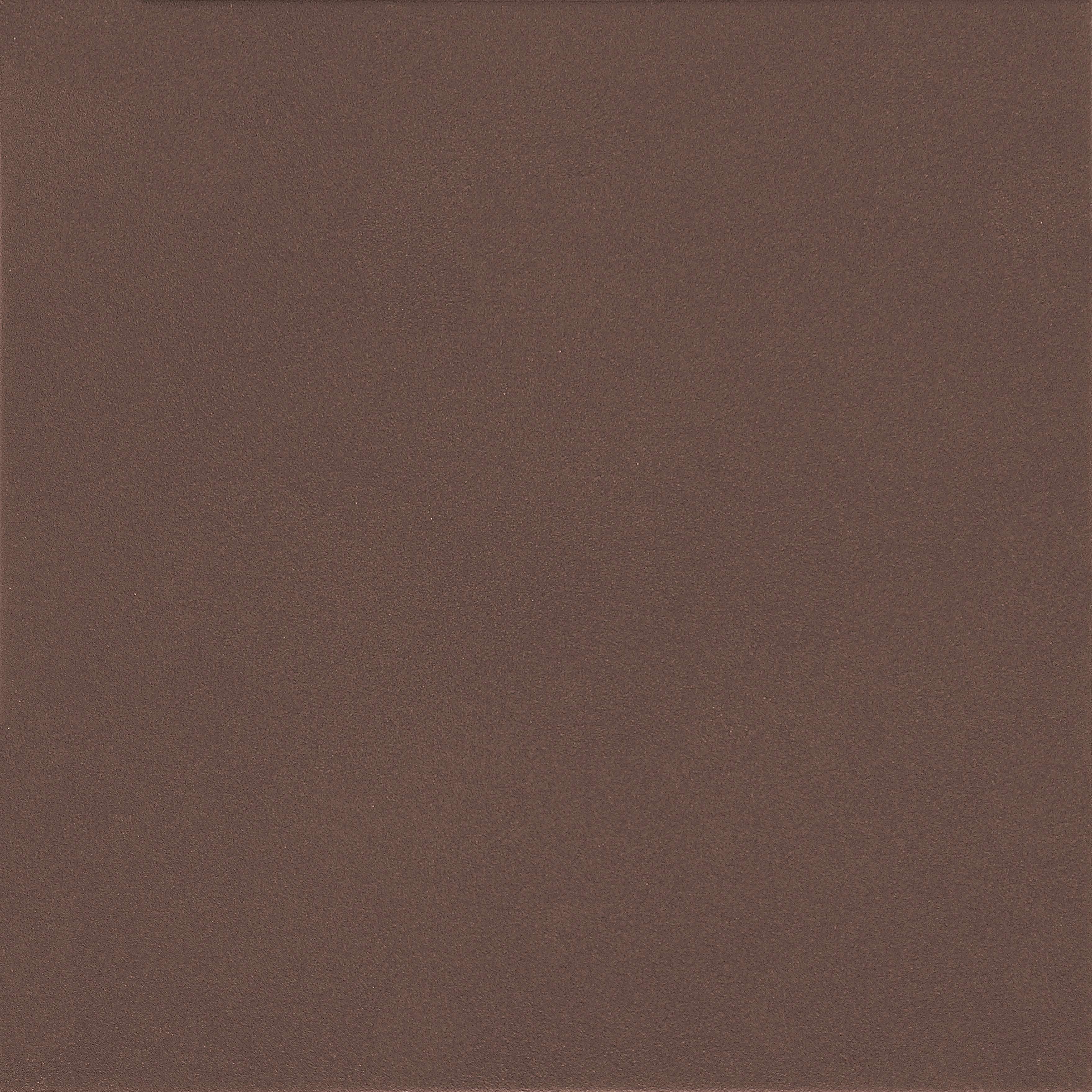 Клинкер Керамин Амстердам 4 гладкая, цвет коричневый тёмный, поверхность матовая, квадрат, 298x298