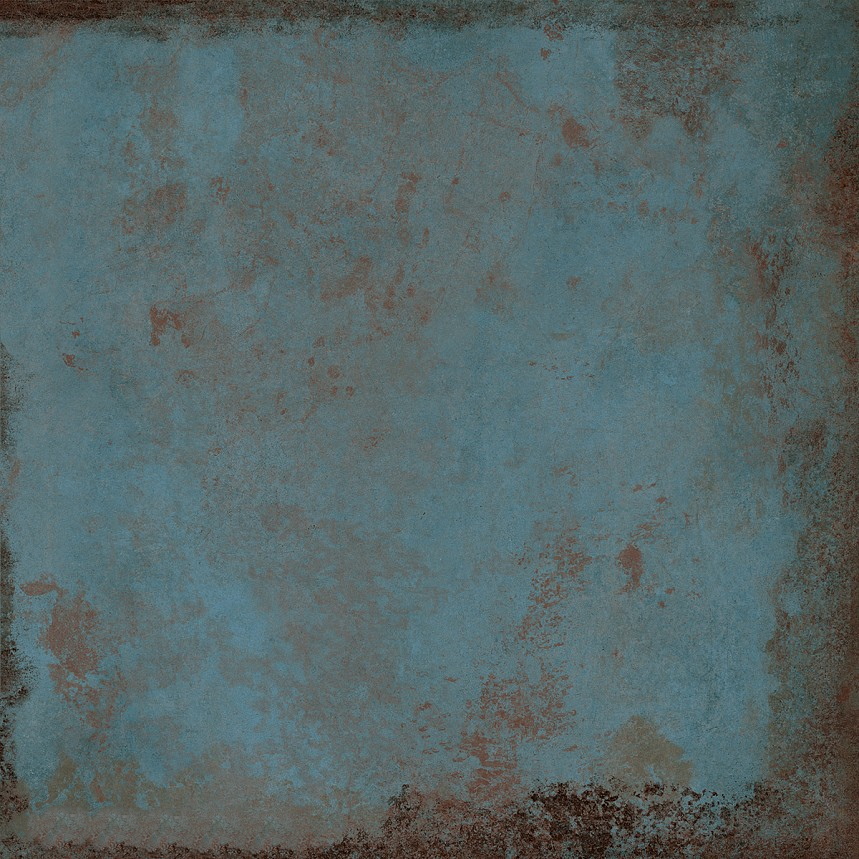Керамогранит Pamesa Alloy Azzurro Lap Rect, цвет синий, поверхность лаппатированная, прямоугольник, 600x600