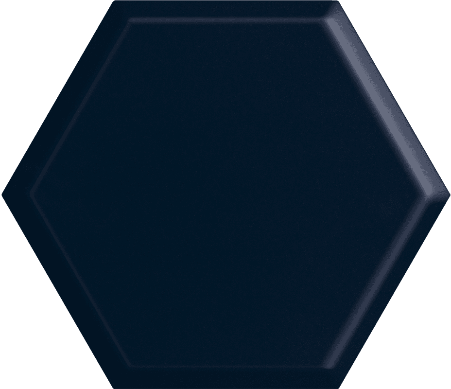 Керамическая плитка Paradyz Intense Tone Blue Heksagon Struktura A Sciana, цвет синий, поверхность структурированная, шестиугольник, 171x198