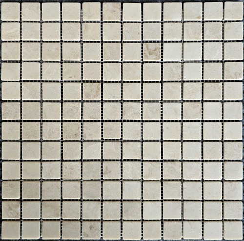 Мозаика Pixel Mosaic PIX323 Cappucino, цвет бежевый, поверхность матовая, квадрат, 305x305