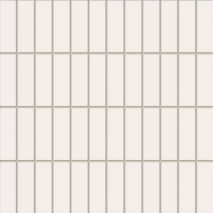 Мозаика Maciej Zien Piccadilly Oxford White, цвет белый, поверхность глянцевая, квадрат, 298x298