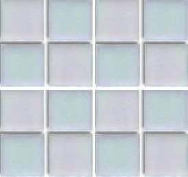 Мозаика Irida Glamour A10.101(1), цвет белый, поверхность глянцевая, квадрат, 318x318