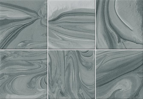 Керамическая плитка Vives Hanami Mankai Turquesa VIV-HAN-043, цвет бирюзовый, поверхность глянцевая, прямоугольник, 230x335