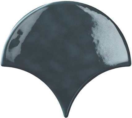 Керамическая плитка Bestile Bondi Fan Ocean, цвет синий, поверхность матовая, прямоугольник, 134x150