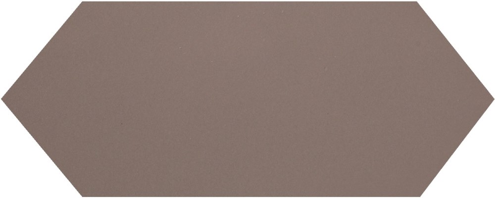 Керамическая плитка Monopole Cupidon Moca Brillo Liso, цвет коричневый, поверхность глянцевая, шестиугольник, 100x300