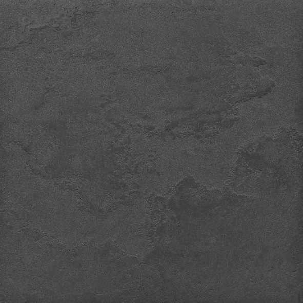 Керамогранит La Fabbrica Pietra Lavica Fuligo Mono Tampone 6L83S, цвет чёрный, поверхность лаппатированная, квадрат, 600x600
