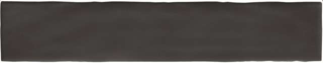 Керамическая плитка Harmony Peace Black 20203, цвет чёрный, поверхность матовая, под кирпич, 75x300