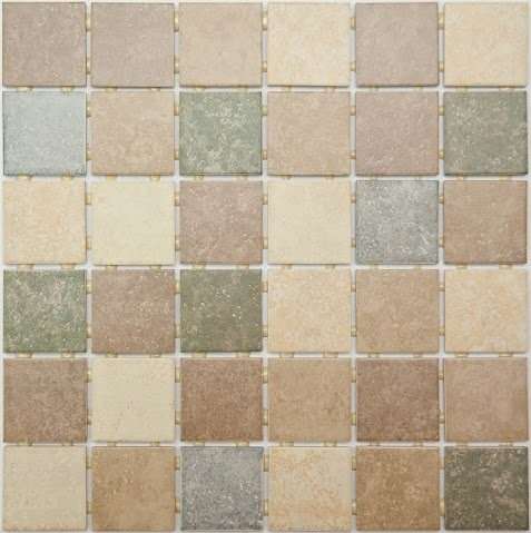 Мозаика NS Mosaic PR4848-29, цвет бежевый, поверхность матовая, квадрат, 306x306