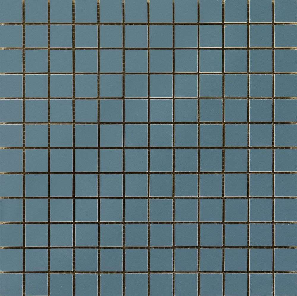 Мозаика Ragno Frame Mosaico Indigo R4ZG, цвет синий, поверхность глянцевая, квадрат, 300x300