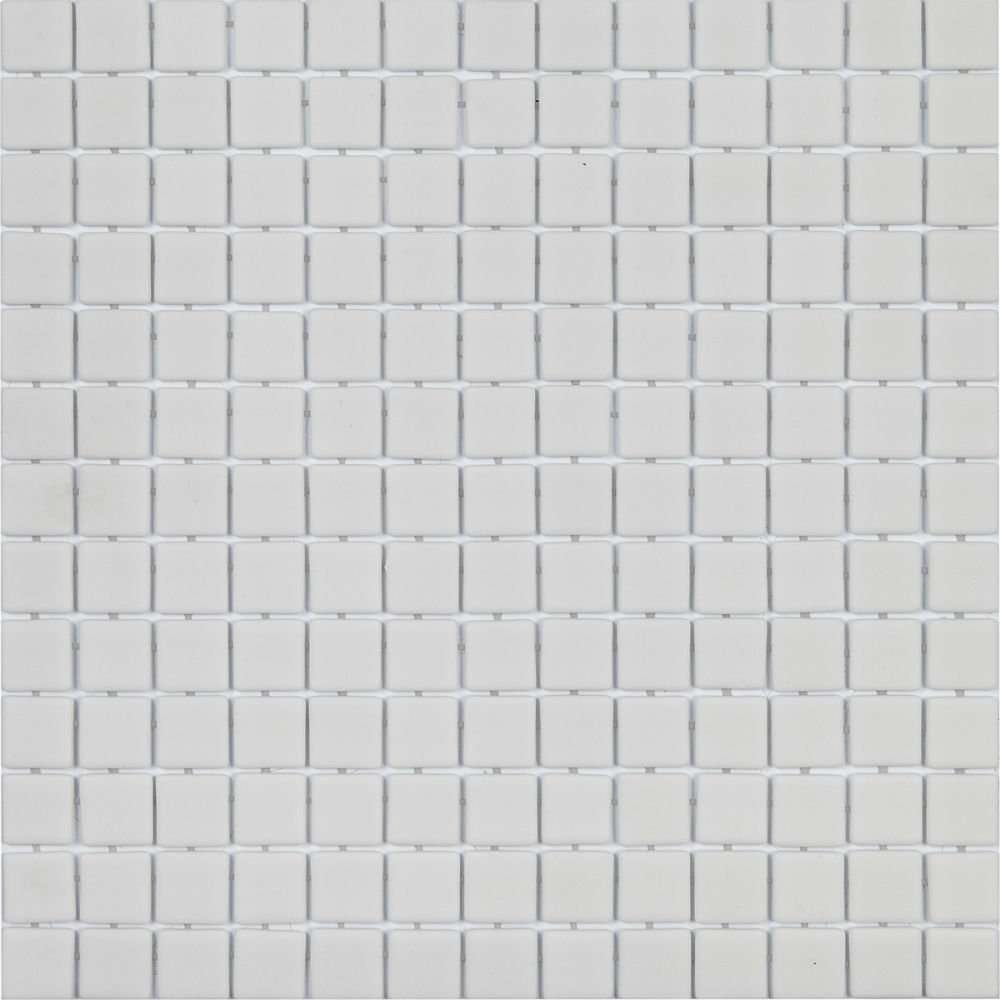 Мозаика Togama Antislip Blanco, цвет белый, поверхность матовая, квадрат, 340x340