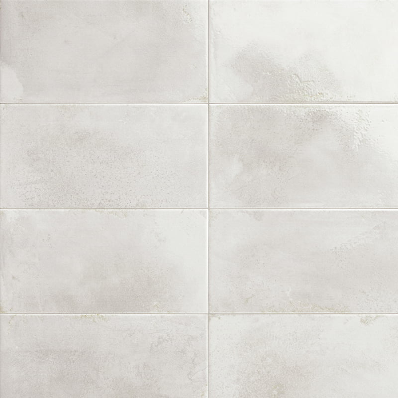 Керамическая плитка Mainzu Riviera Blanc, цвет белый, поверхность глянцевая, прямоугольник, 150x300