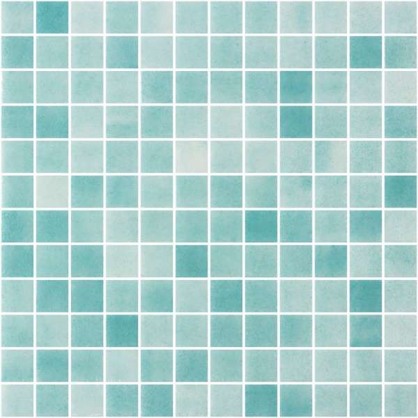 Мозаика Onix Mosaico Snowsilk Antislip, цвет голубой, поверхность матовая, квадрат, 311x311