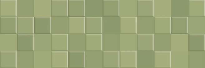 Декоративные элементы Emtile Milagro Mos Olive, цвет зелёный, поверхность глянцевая, прямоугольник, 200x600