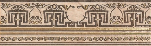 Бордюры STN Ceramica Cenefa G.Dabo Beige, цвет бежевый, поверхность глянцевая, прямоугольник, 140x450