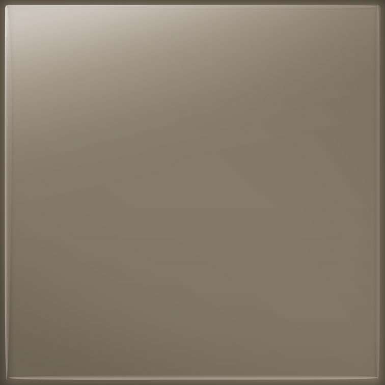 Керамическая плитка Tubadzin Pastel Czekolada, цвет коричневый, поверхность глянцевая, квадрат, 200x200