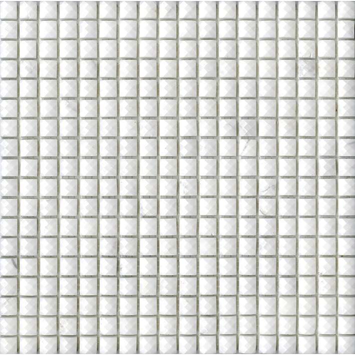 Мозаика L'Antic Colonial Essential Diamond Persian White L241714781, цвет белый, поверхность глянцевая, квадрат, 305x305