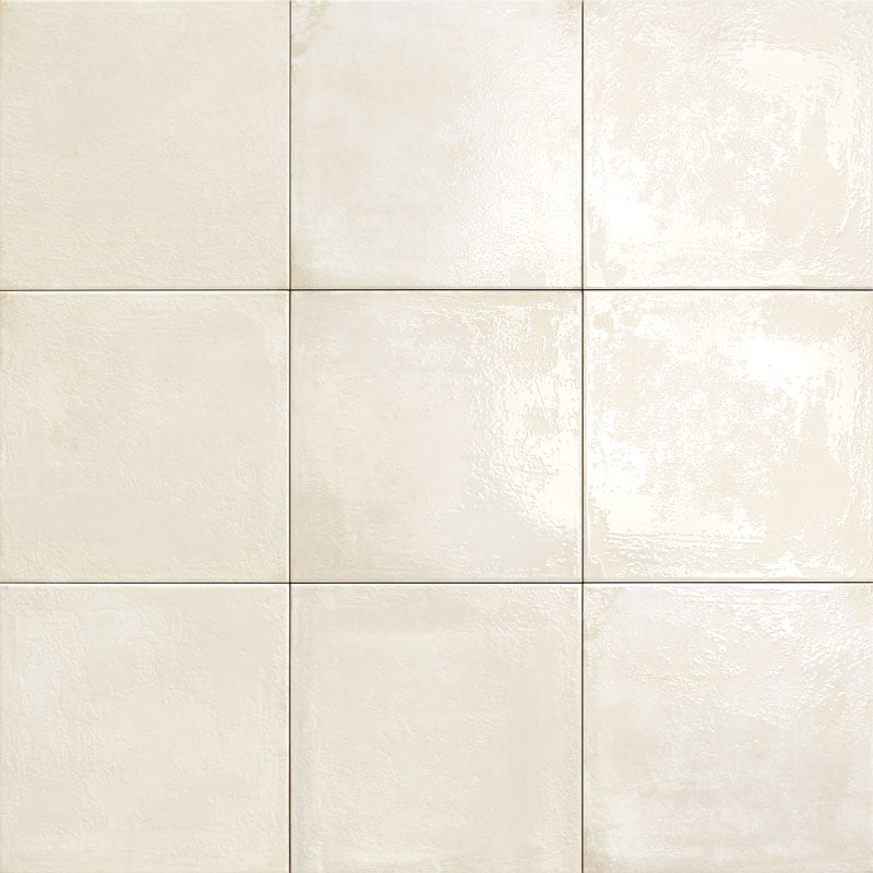 Керамическая плитка Mainzu Maiolica Bianco Gloss, цвет белый, поверхность глянцевая, квадрат, 200x200