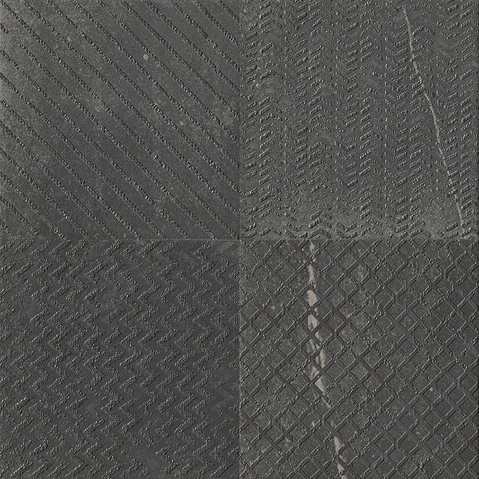 Декоративные элементы Fap Maku Deco Dark fMJ0, цвет чёрный тёмный, поверхность матовая, квадрат, 200x200