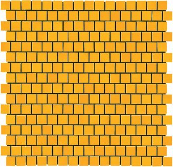 Мозаика Imola MK.Shades 30Y, цвет жёлтый, поверхность глянцевая, квадрат, 300x300