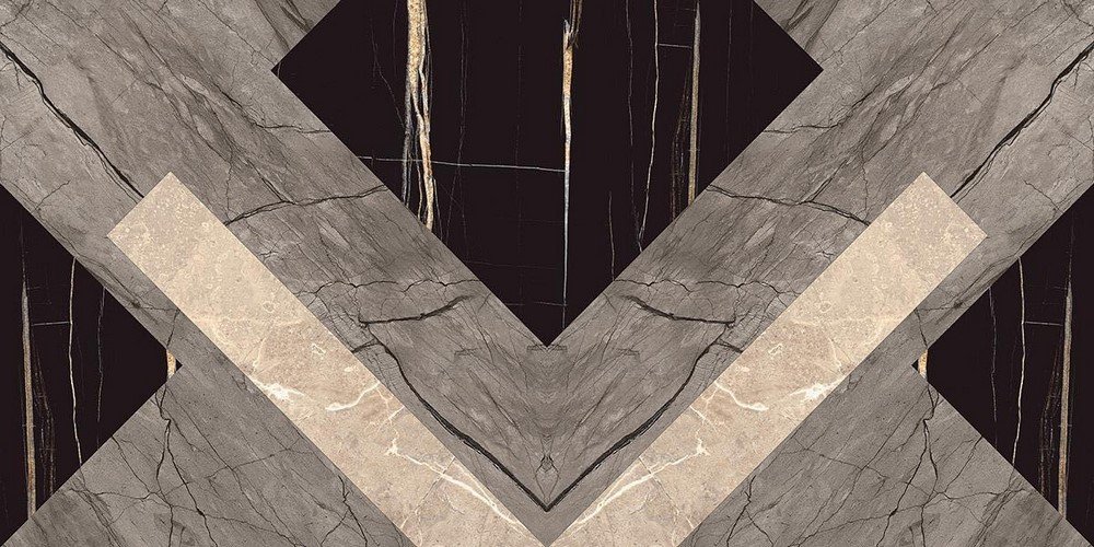 Керамогранит Decovita Chamber Newage Full Lappato, цвет разноцветный, поверхность лаппатированная, прямоугольник, 600x1200