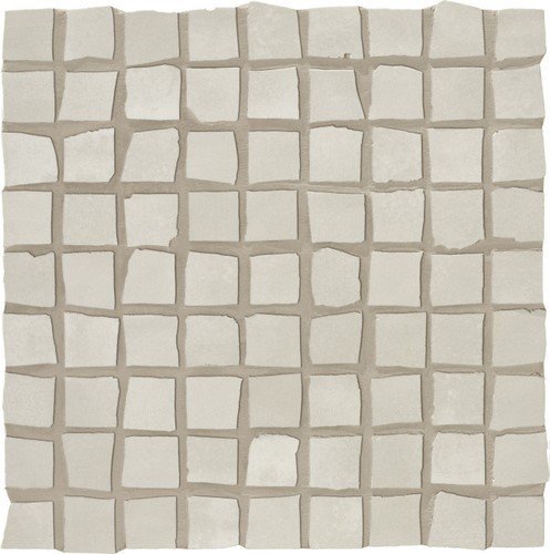 Мозаика Love Tiles Ground Mosaico Light Grey, цвет серый, поверхность глазурованная, квадрат, 200x200