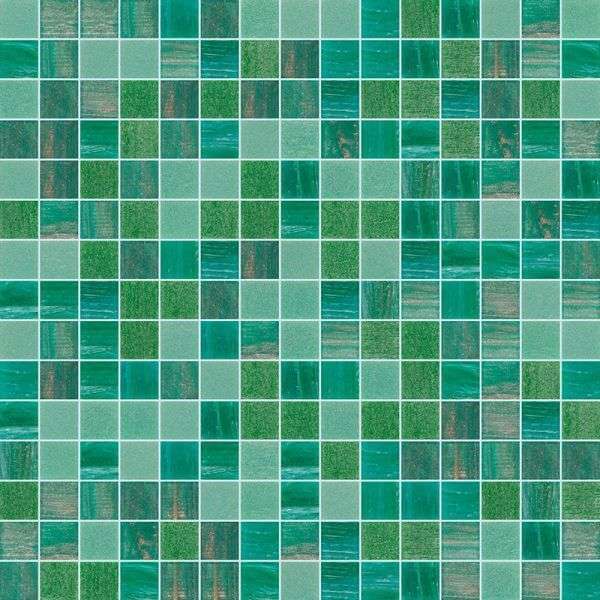 Мозаика Trend Mix. Standard. Foliage., цвет зелёный, поверхность глянцевая, квадрат, 316x316