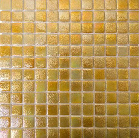 Мозаика Chakmaks 23x23 Ostia, цвет жёлтый, поверхность глянцевая, квадрат, 301x301