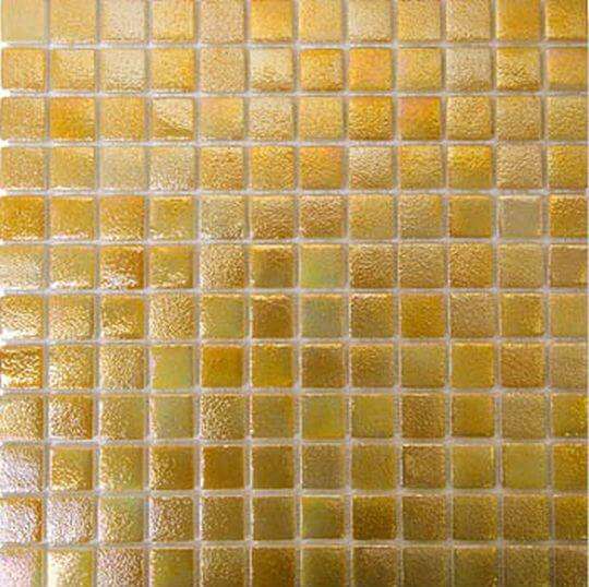 Мозаика Chakmaks 23x23 Ostia, цвет жёлтый, поверхность глянцевая, квадрат, 301x301