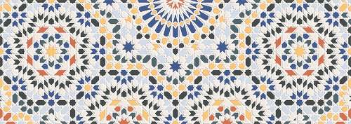Декоративные элементы Керлайф Menara Decor, цвет разноцветный, поверхность глянцевая, прямоугольник, 251x709